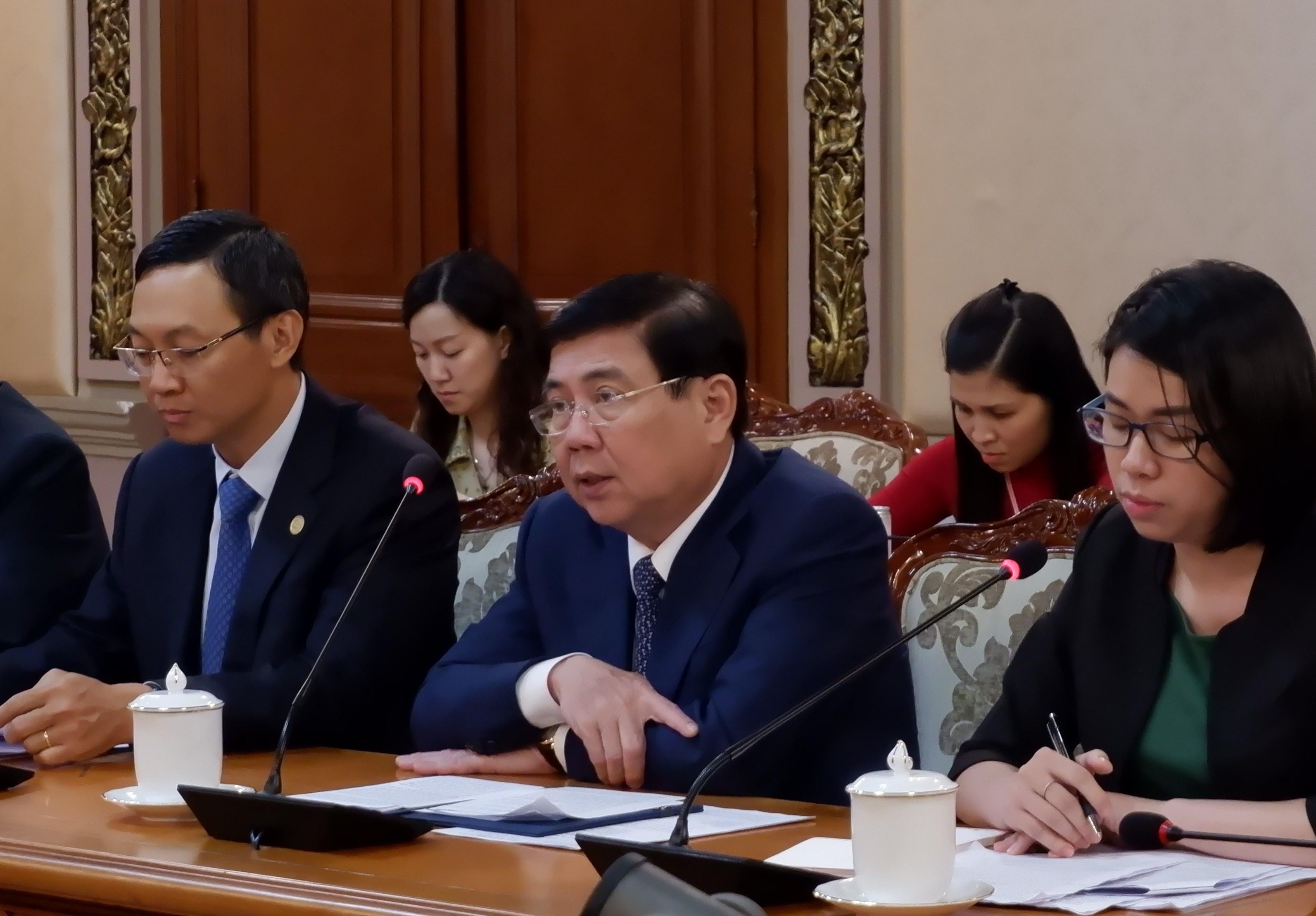 Chu tich UBND TP.HCM: Dau tu cua My chua tuong xung voi tiem nang hinh anh