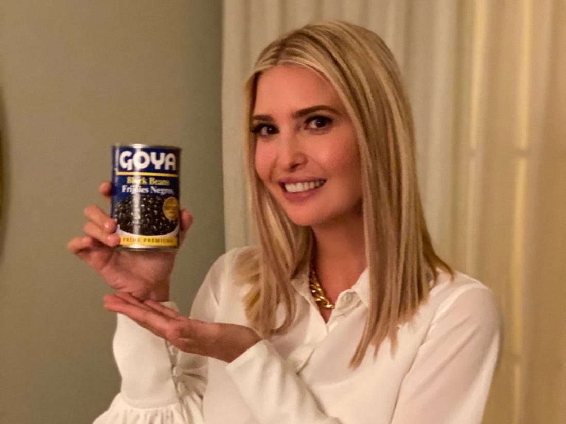 Ivanka Trump bi chi trich vi 'quang cao' dau, Nha Trang benh vuc hinh anh