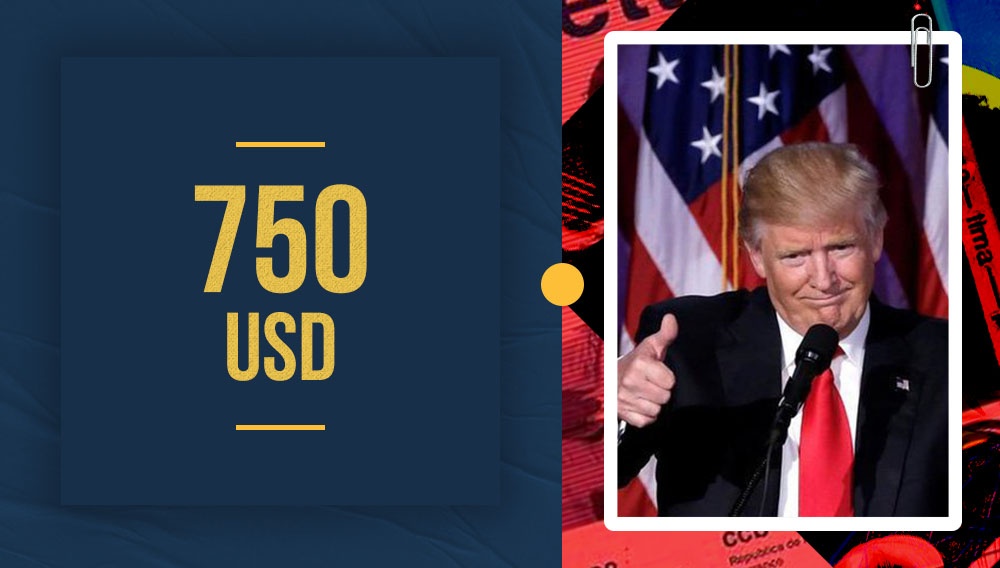 Tong thong Trump ne thue anh 1