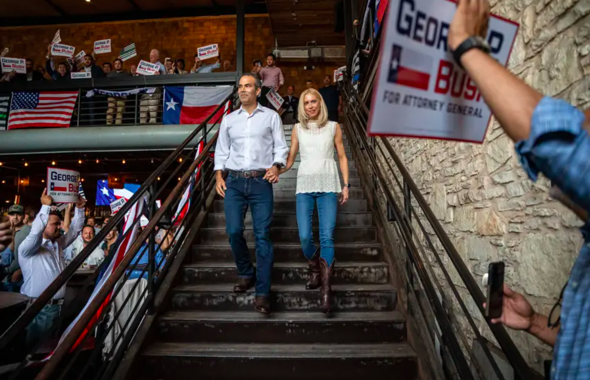 George P. Bush tuyen bo tranh cu anh 1