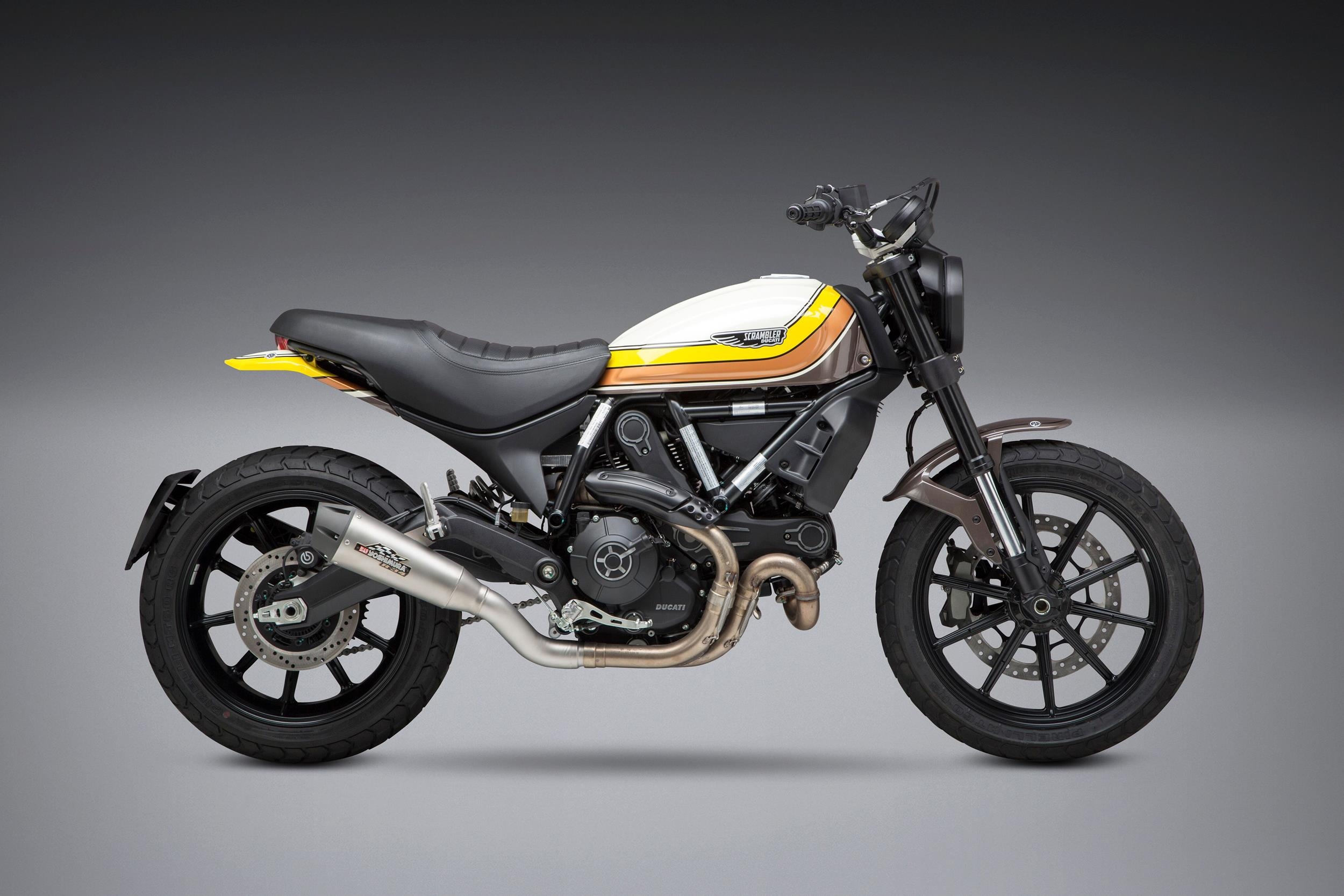 Yoshimura ra mat ong xa cho Ducati Scrambler anh 1