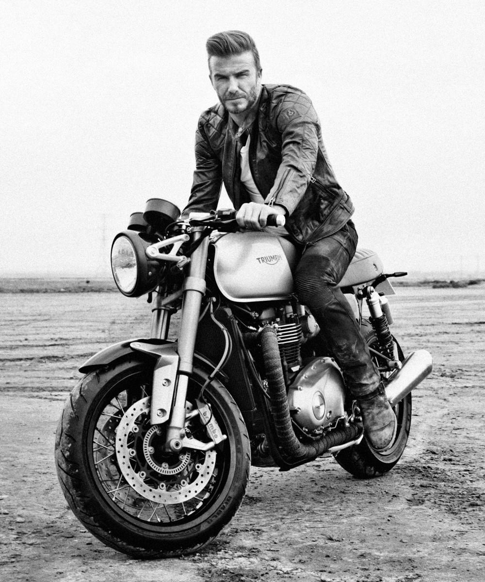 David Beckham bi cam lai xe anh 2