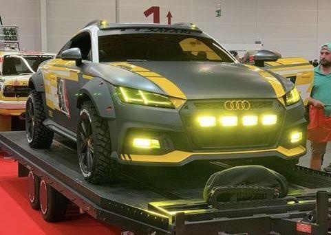 Can canh 'chien binh sa mac' Audi TT Safari hinh anh