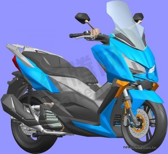 Tay ga 300cc Zontes anh 2