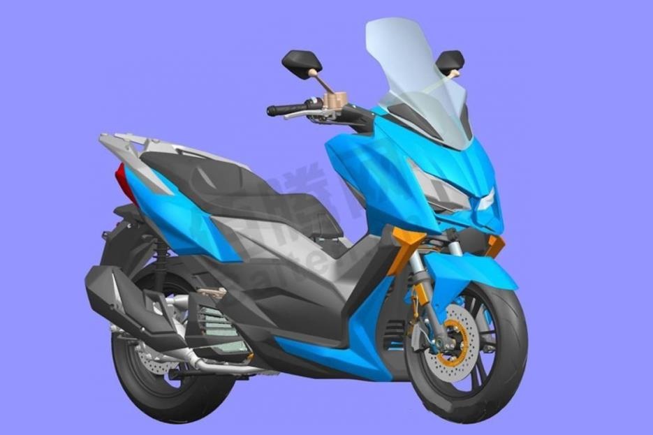 Hang xe Trung Quoc ra mat xe tay ga sao chep cua Yamaha X-Max 300 hinh anh