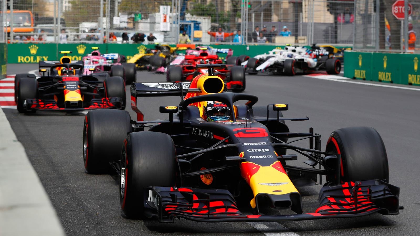 Giai dua F1: Honda gioi thieu dong co F1 moi tai chang dua o Phap hinh anh