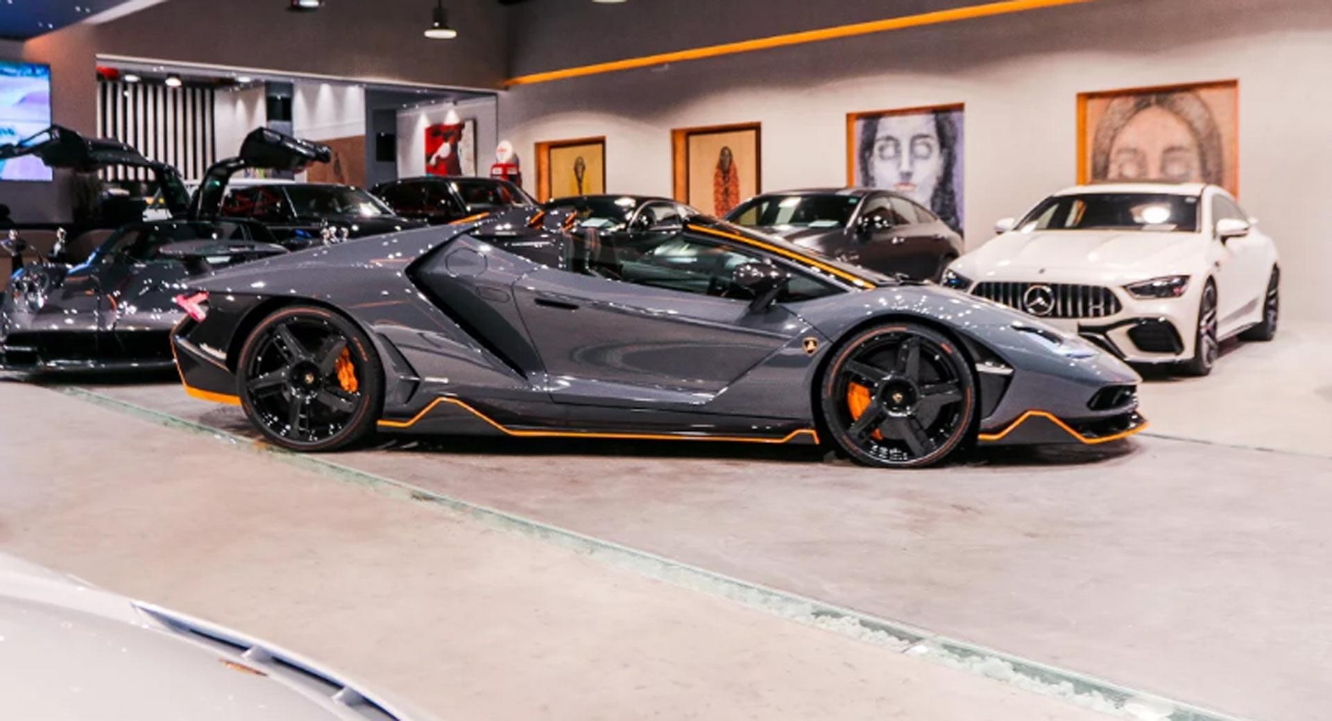 Lamborghini Centenario Roadster rao ban gia 4 trieu USD anh 5