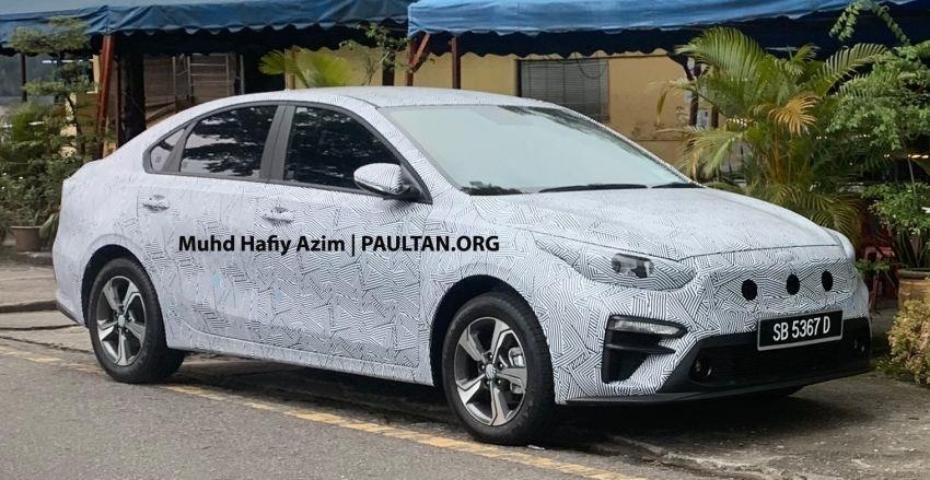Kia Cerato 2019 duoc phat hien dang chay thu tai Dong Nam A hinh anh