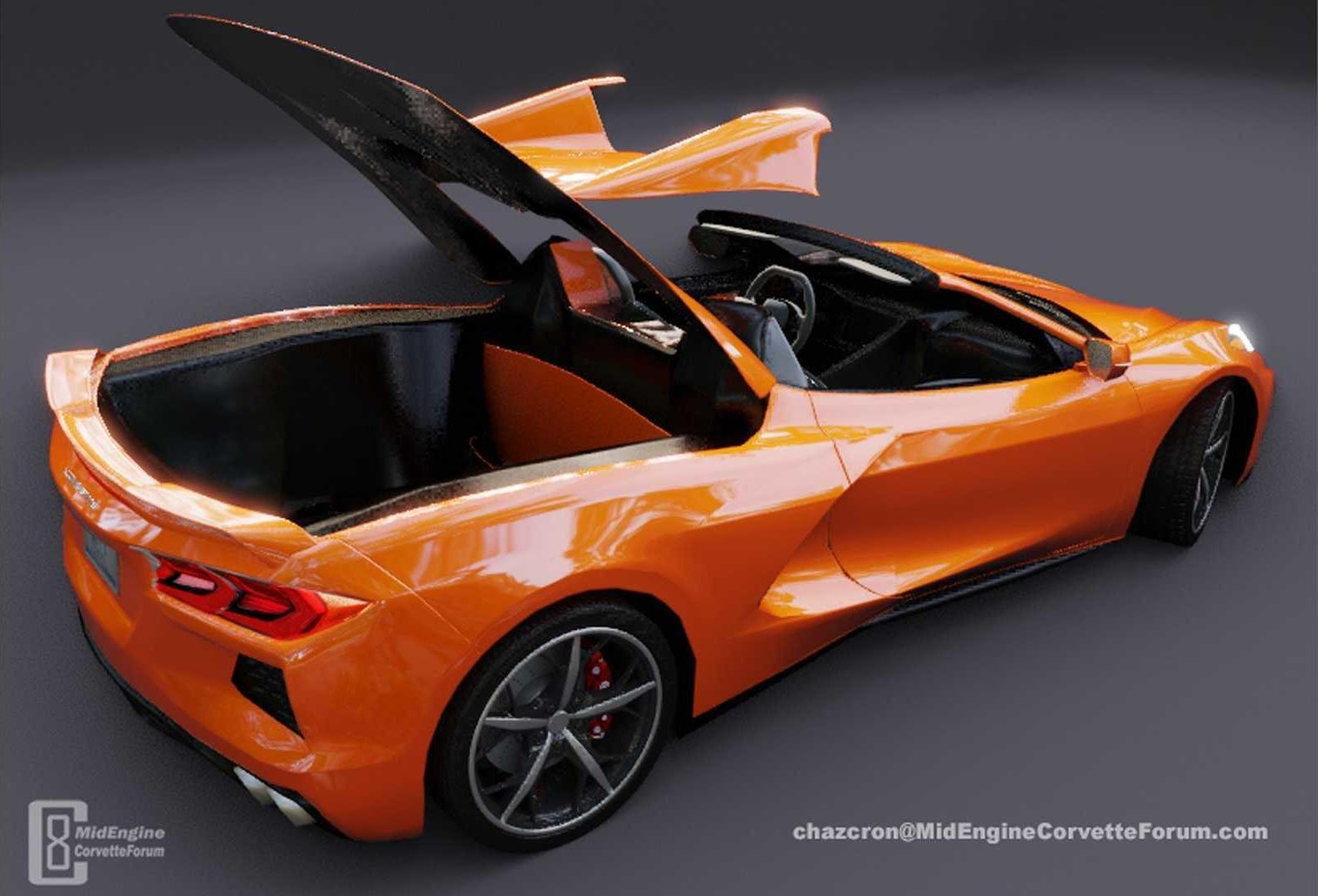 Chevrolet Corvette C8 co them phien ban mui tran anh 2