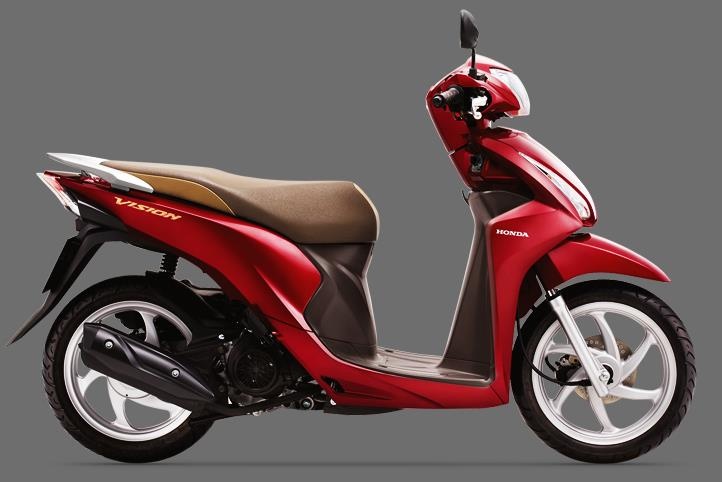 Honda Vision ra mat phien ban moi - them mau sac, giu nguyen thiet ke hinh anh