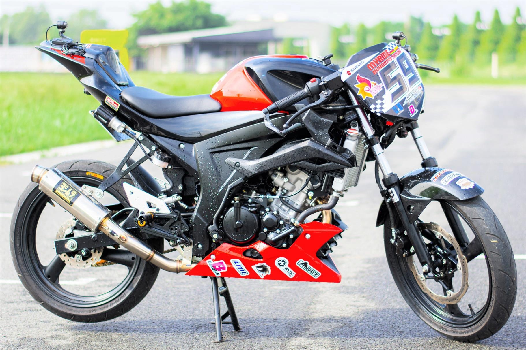 Chiem nguong Suzuki GSX-S150 phien ban xe dua - doc nhat vo nhi tai VN hinh anh