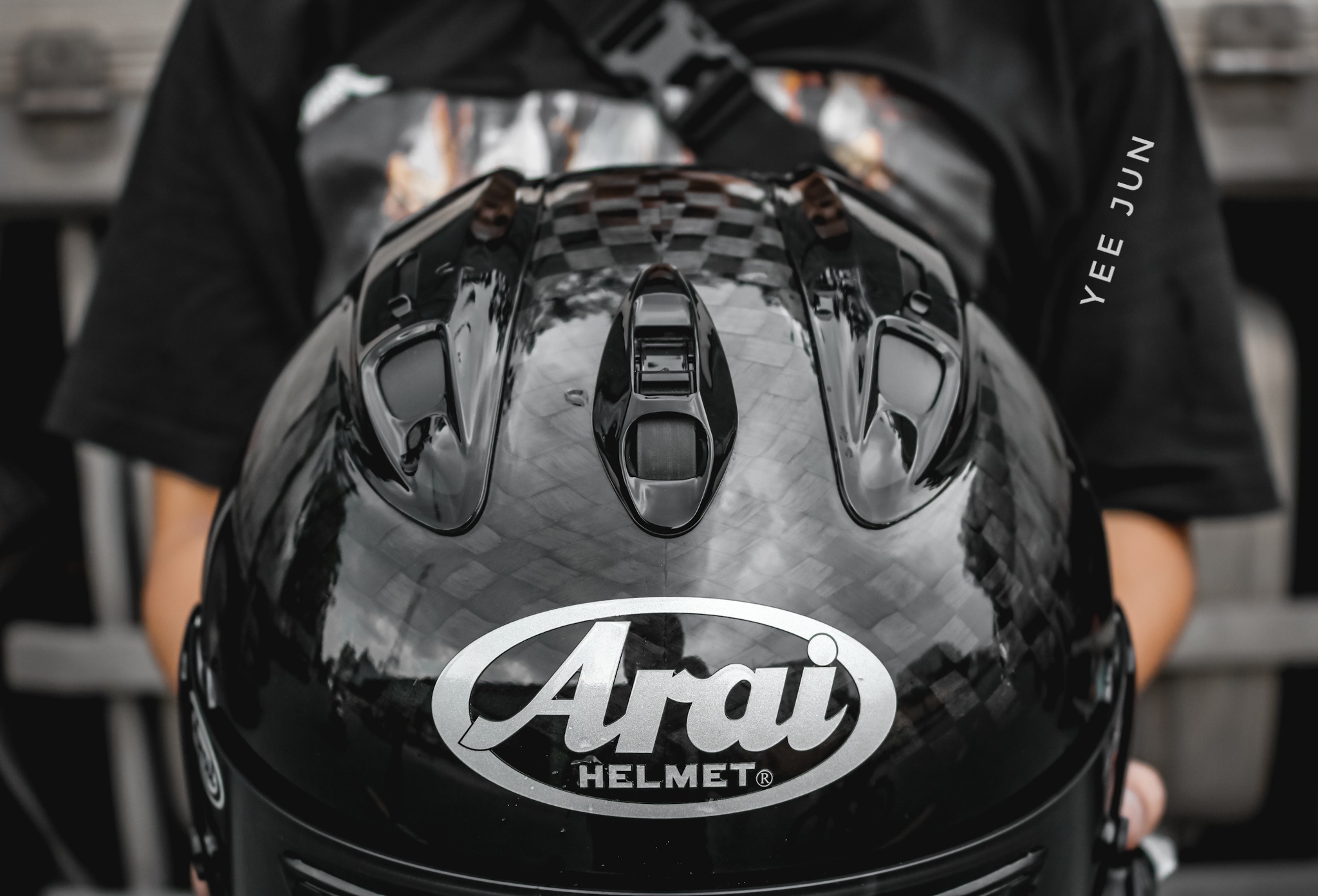 Arai SC full carbon tri gia tram trieu tai VN anh 2