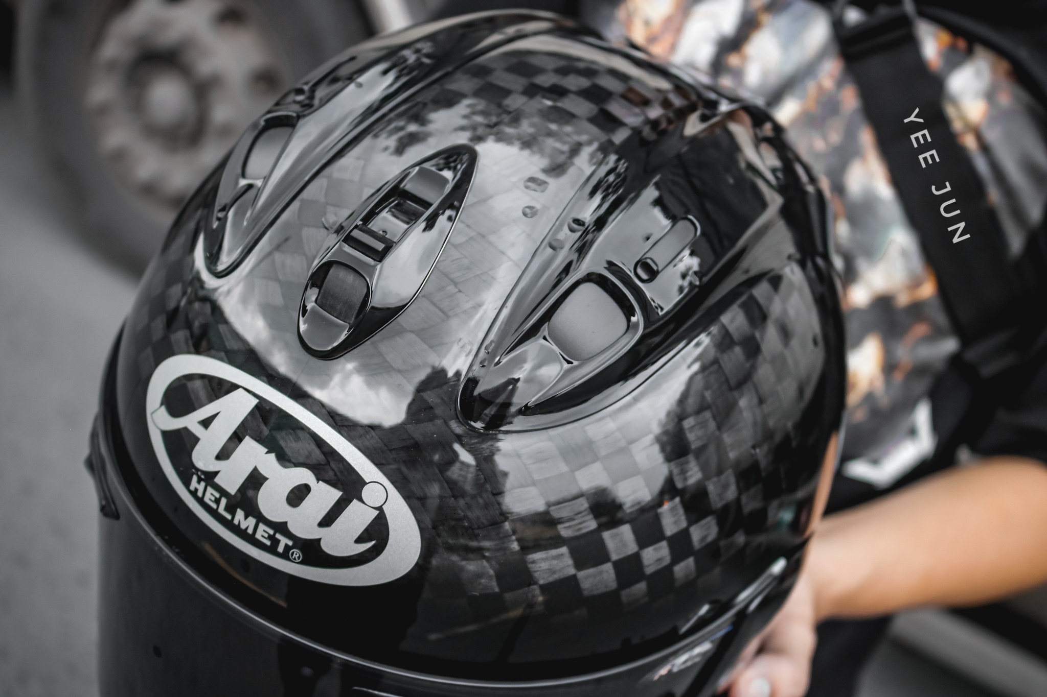 Arai SC full carbon tri gia tram trieu tai VN anh 3