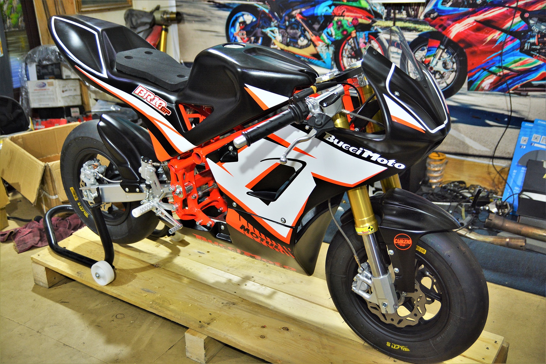 Moto mini Bucci BR10GP doc nhat tai VN. anh 1