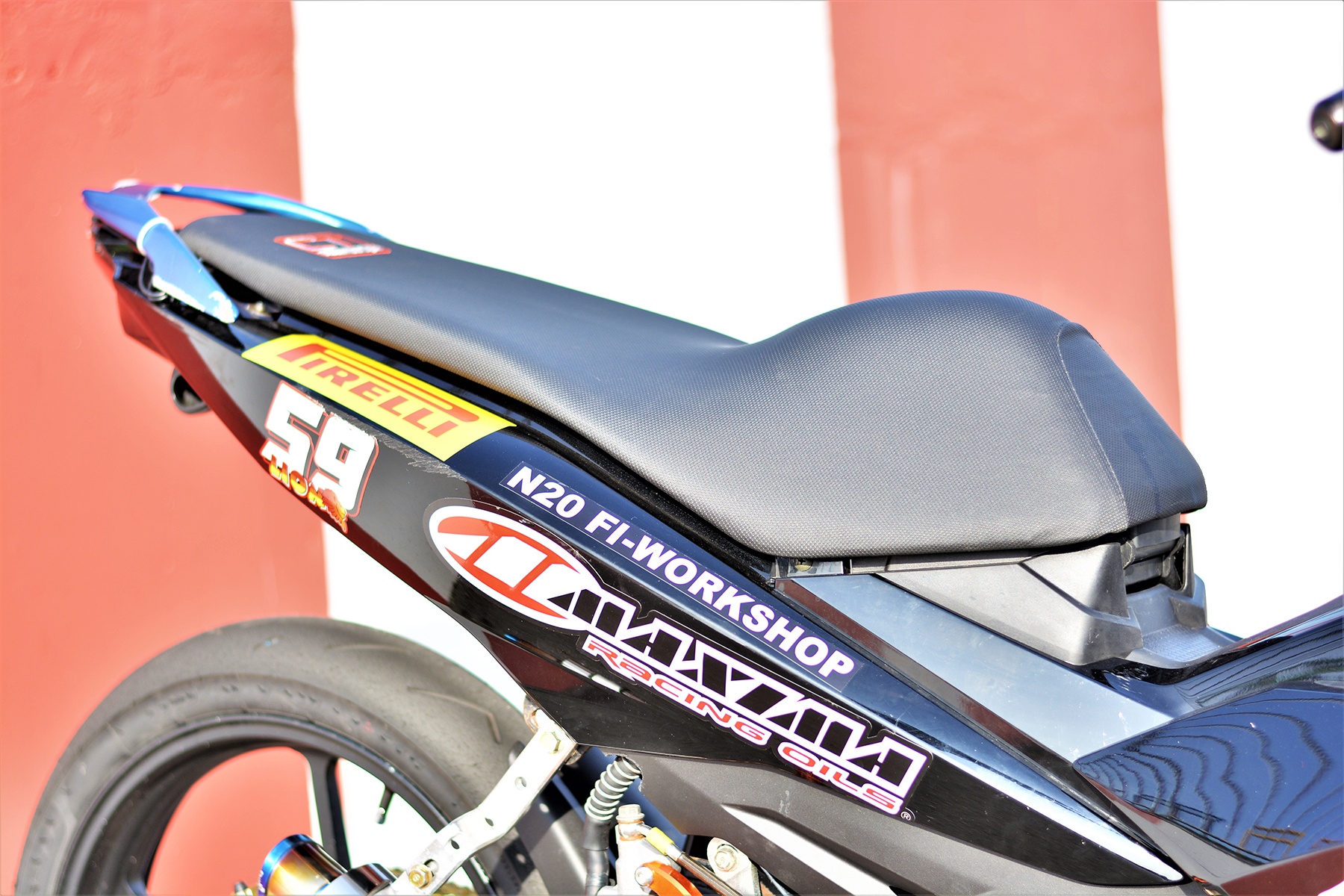 Exciter 150 duoc thay doi gi de chay tren san dua anh 5