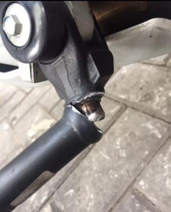 Ducati Multistrada 1260 bi trieu hoi vi chan chong de gay anh 2