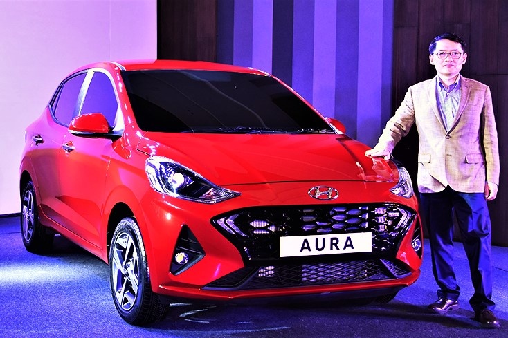 Hyundai Aura ra mat, xe hang A song sinh voi Grand i10 hinh anh