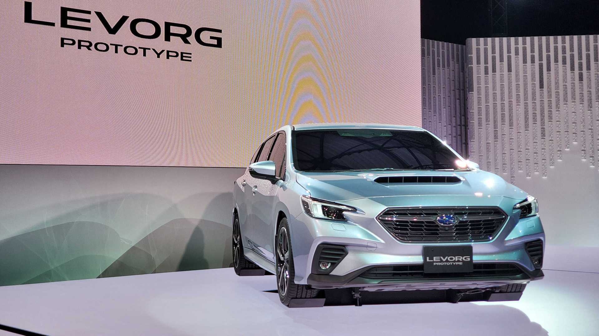 Subaru Levorg Prototype STI Sport lo dien anh 1