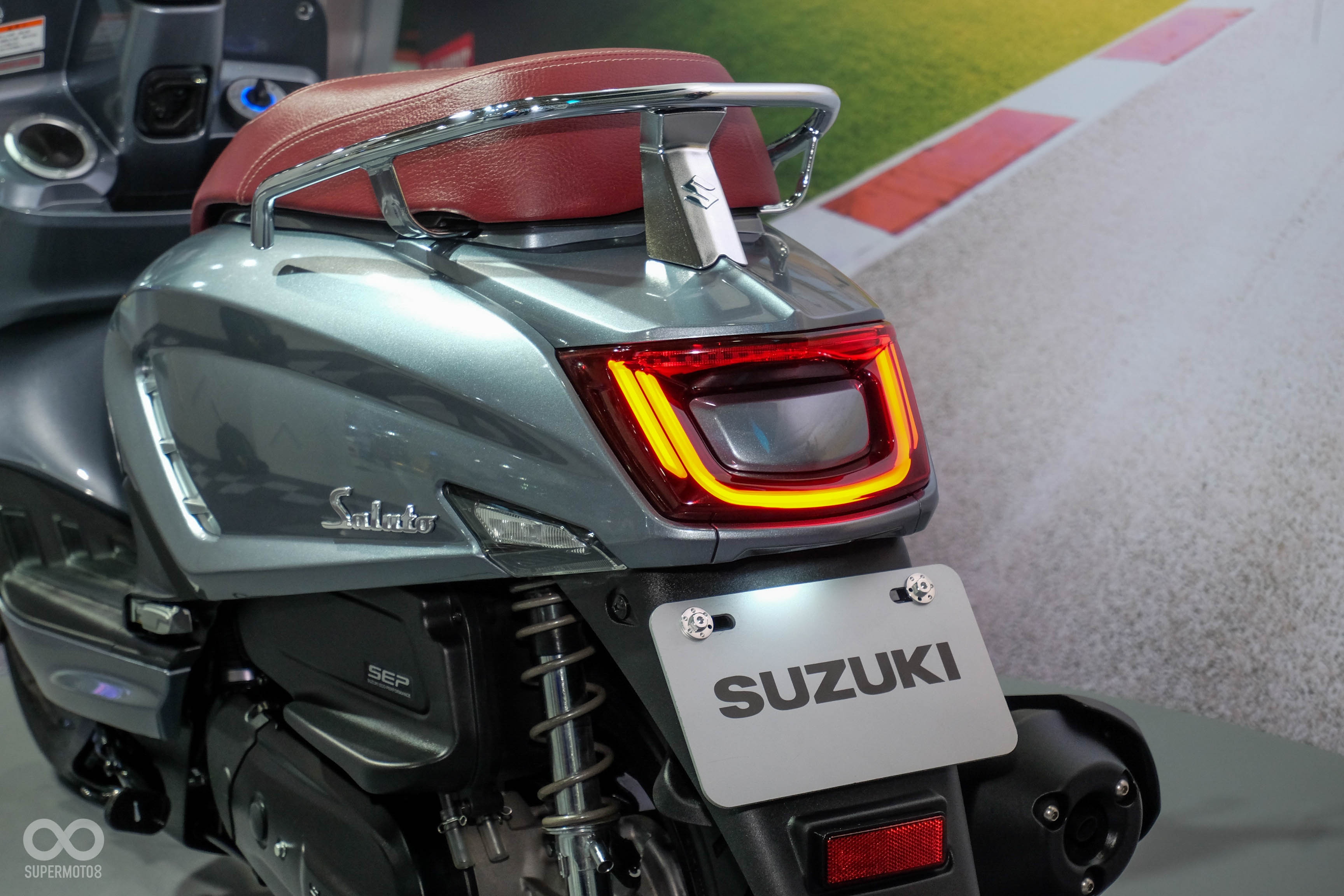 Ra mắt xe ga Suzuki Saluto 125 ảnh 10 Ra mat xe ga Suzuki Saluto 125 anh 10
