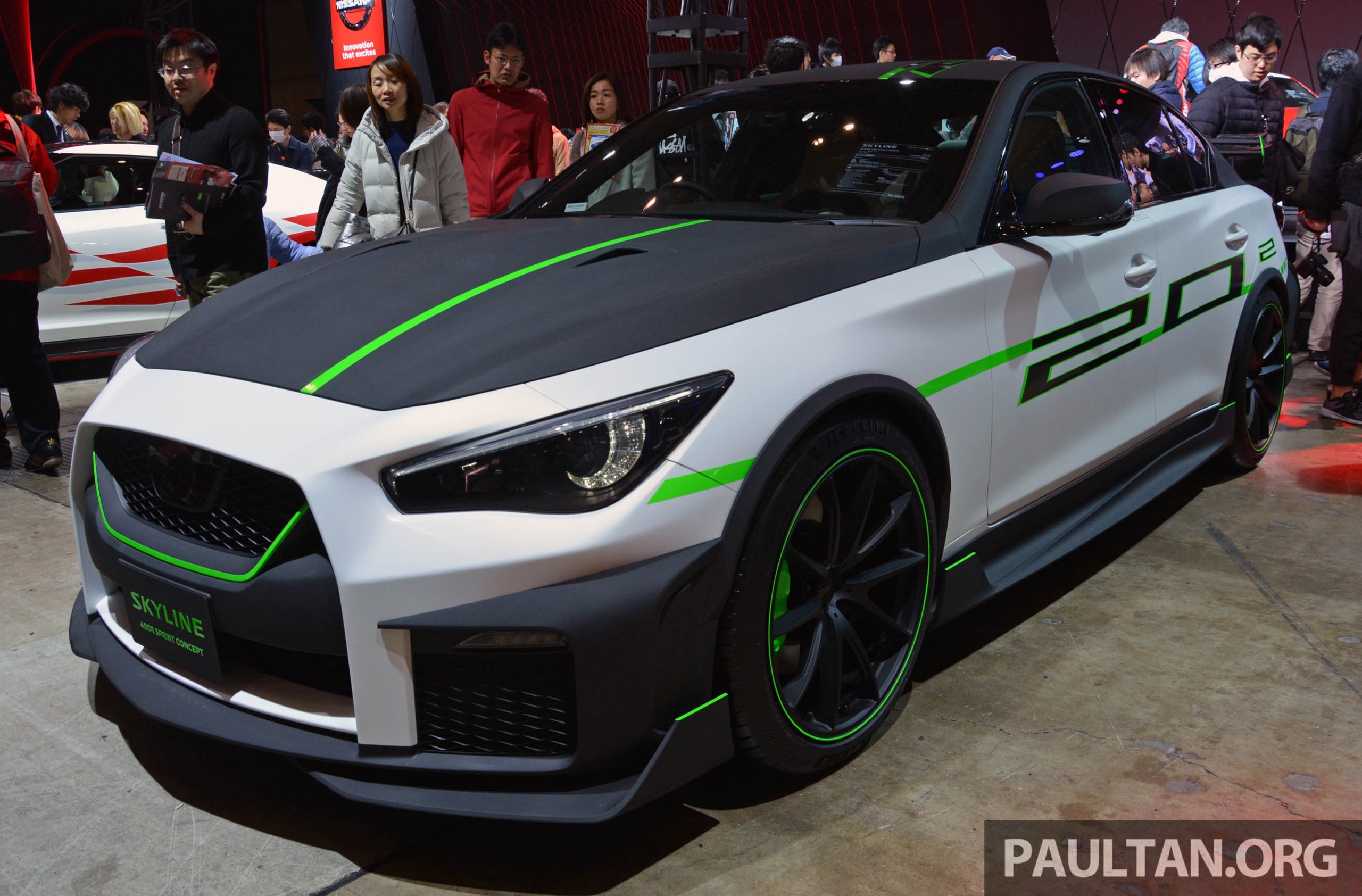 Nissan Skyline 400R Sprint Concept trinh lan anh 1