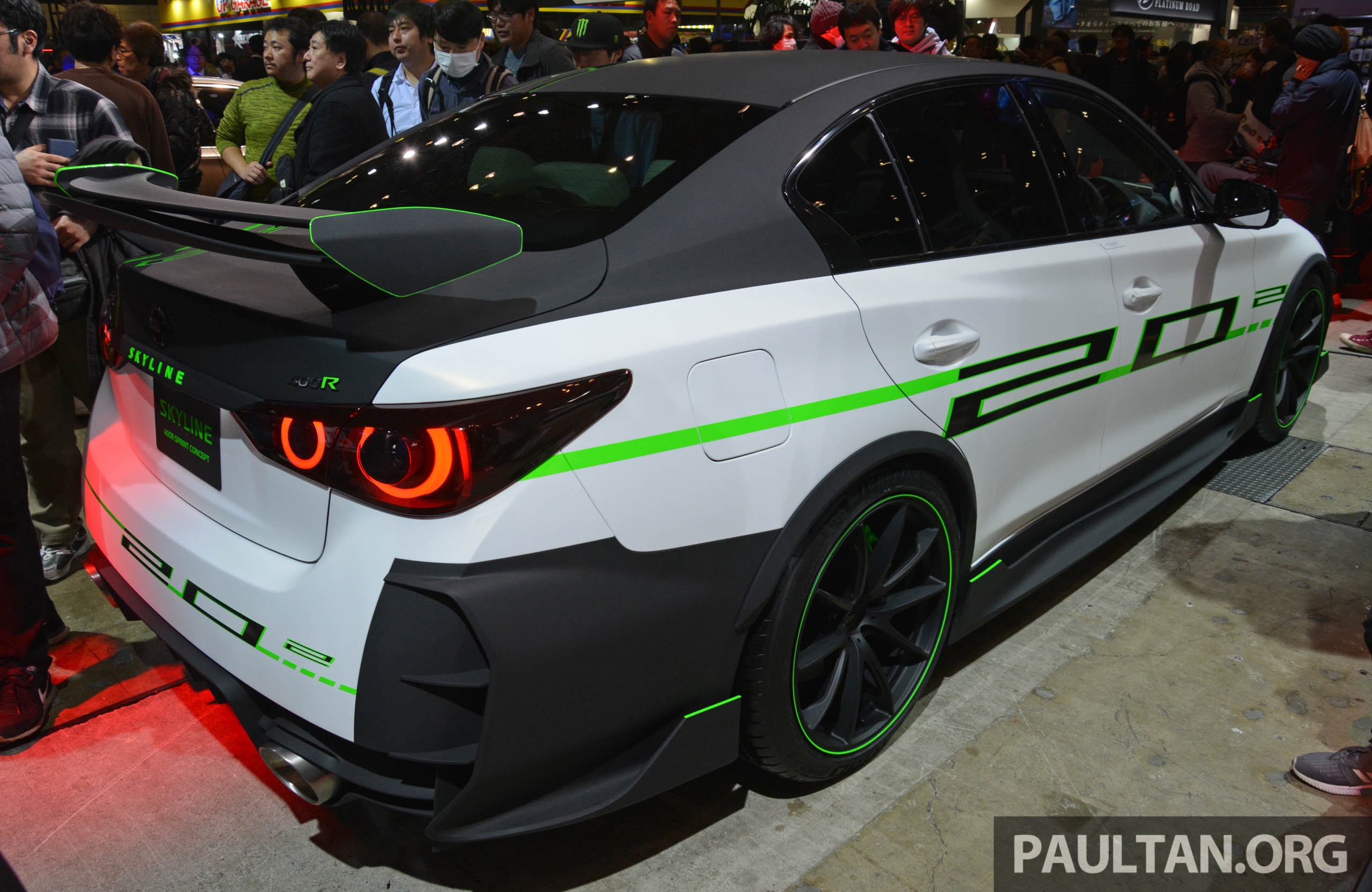 Nissan Skyline 400R Sprint Concept trinh lan anh 7