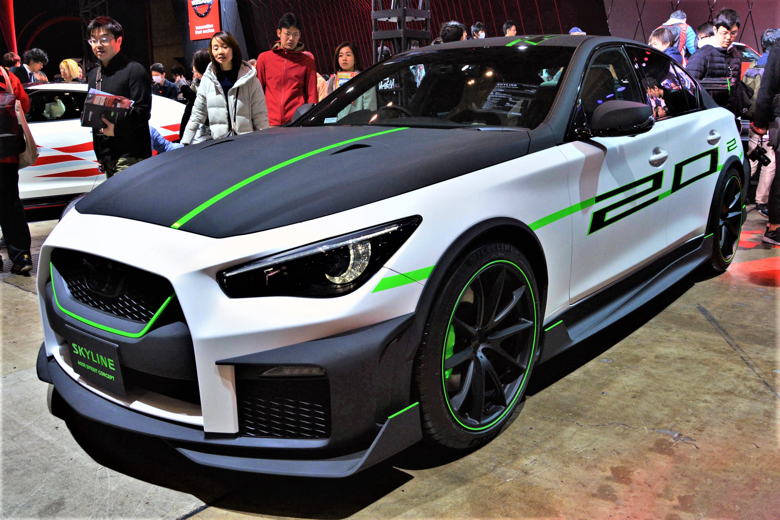 Nissan Skyline 400R Sprint Concept trinh lang, dong co 400 ma luc hinh anh