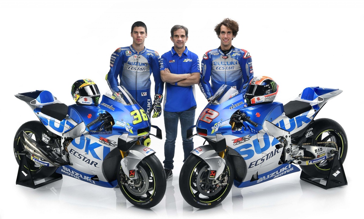 Suzuki trình làng xe đua MotoGP 2020 ảnh 2 Suzuki trinh lang xe dua MotoGP 2020 anh 2