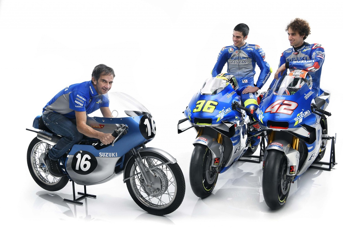 Suzuki trình làng xe đua MotoGP 2020 ảnh 3 Suzuki trinh lang xe dua MotoGP 2020 anh 3