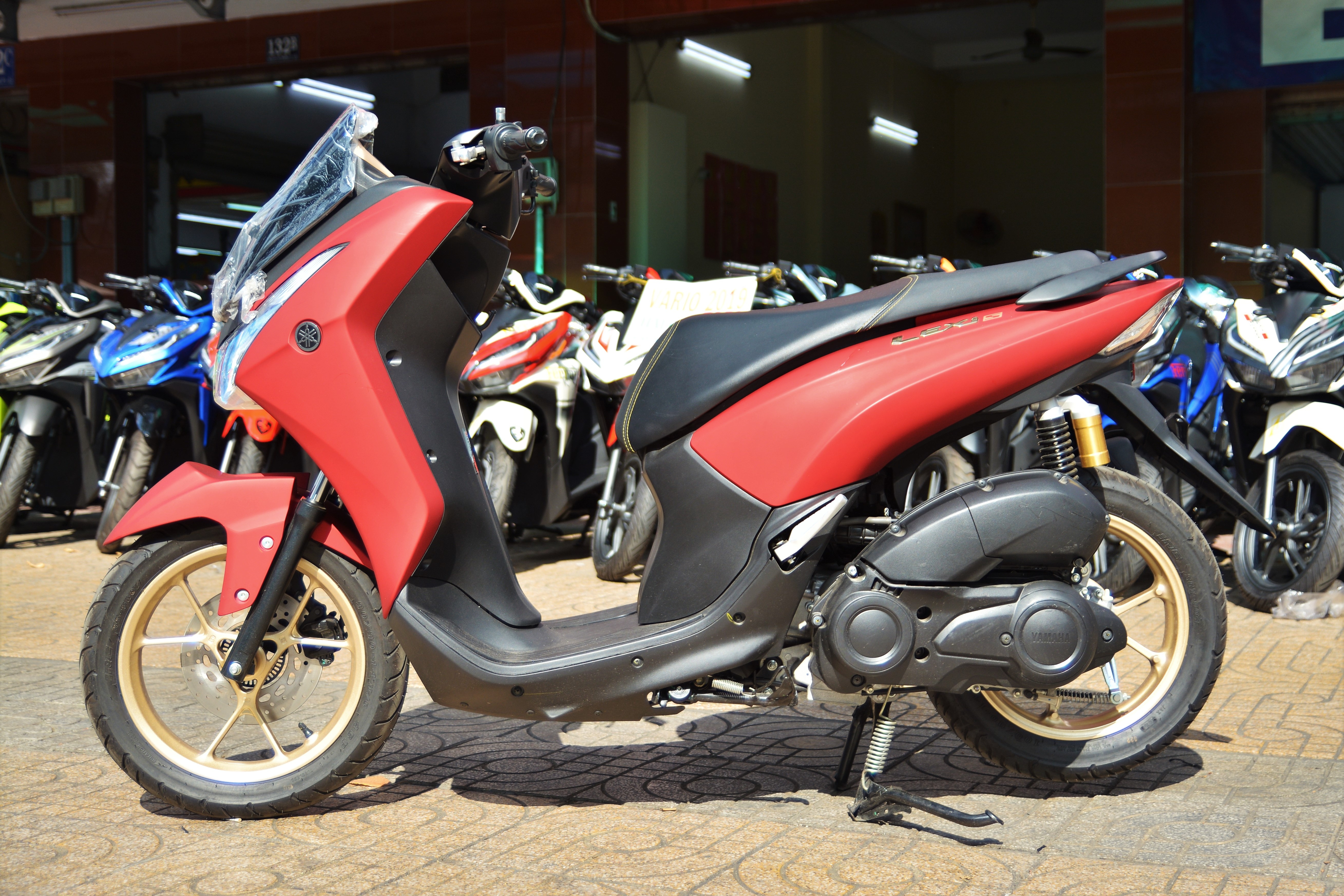 Chi tiết Yamaha LEXi tại VN ảnh 2 Chi tiet Yamaha LEXi tai VN anh 2