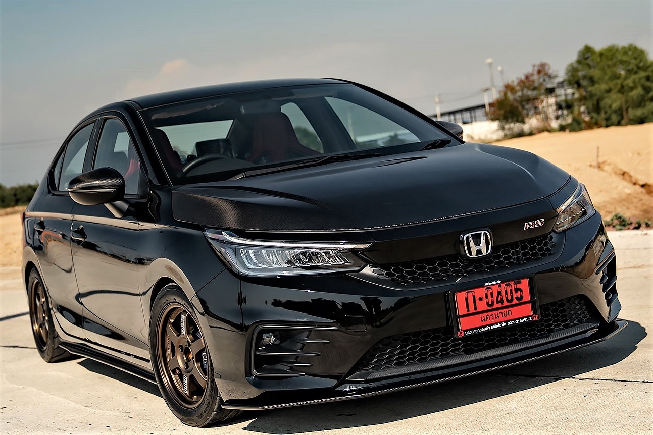 Honda City 1.0L Turbo RS voi goi do carbon tang chat the thao hinh anh