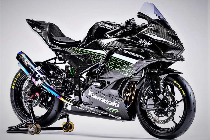 Kham pha Kawasaki ZX-25R phien ban chay track - manh hon, nhe hon hinh anh