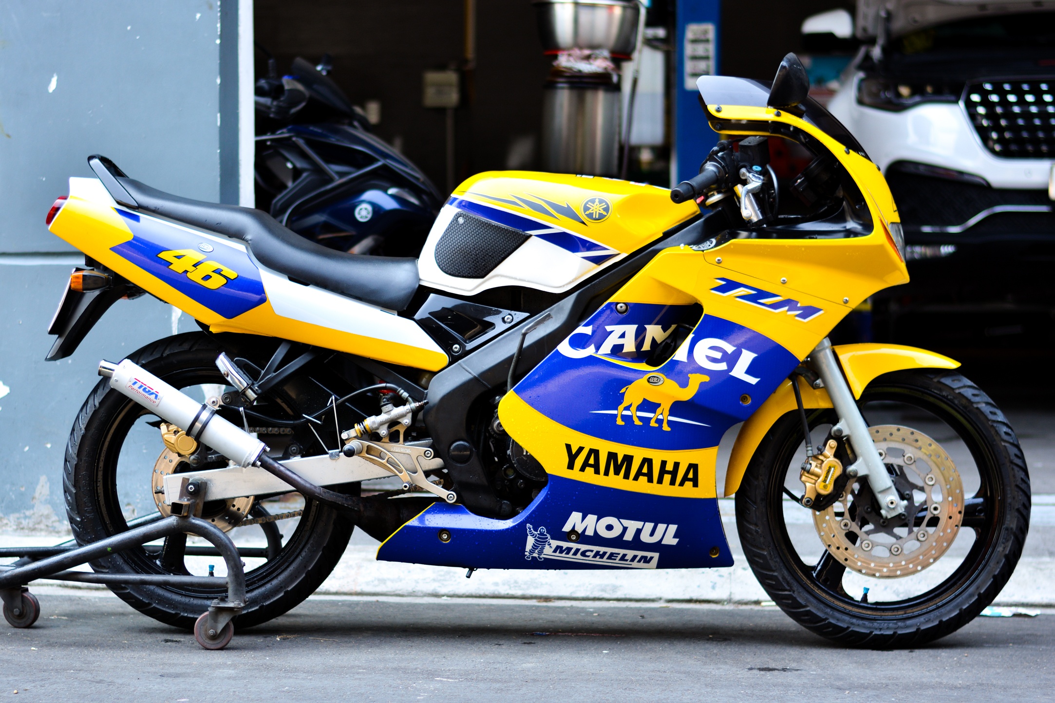 Kham pha Yamaha TMZ 150 anh 2