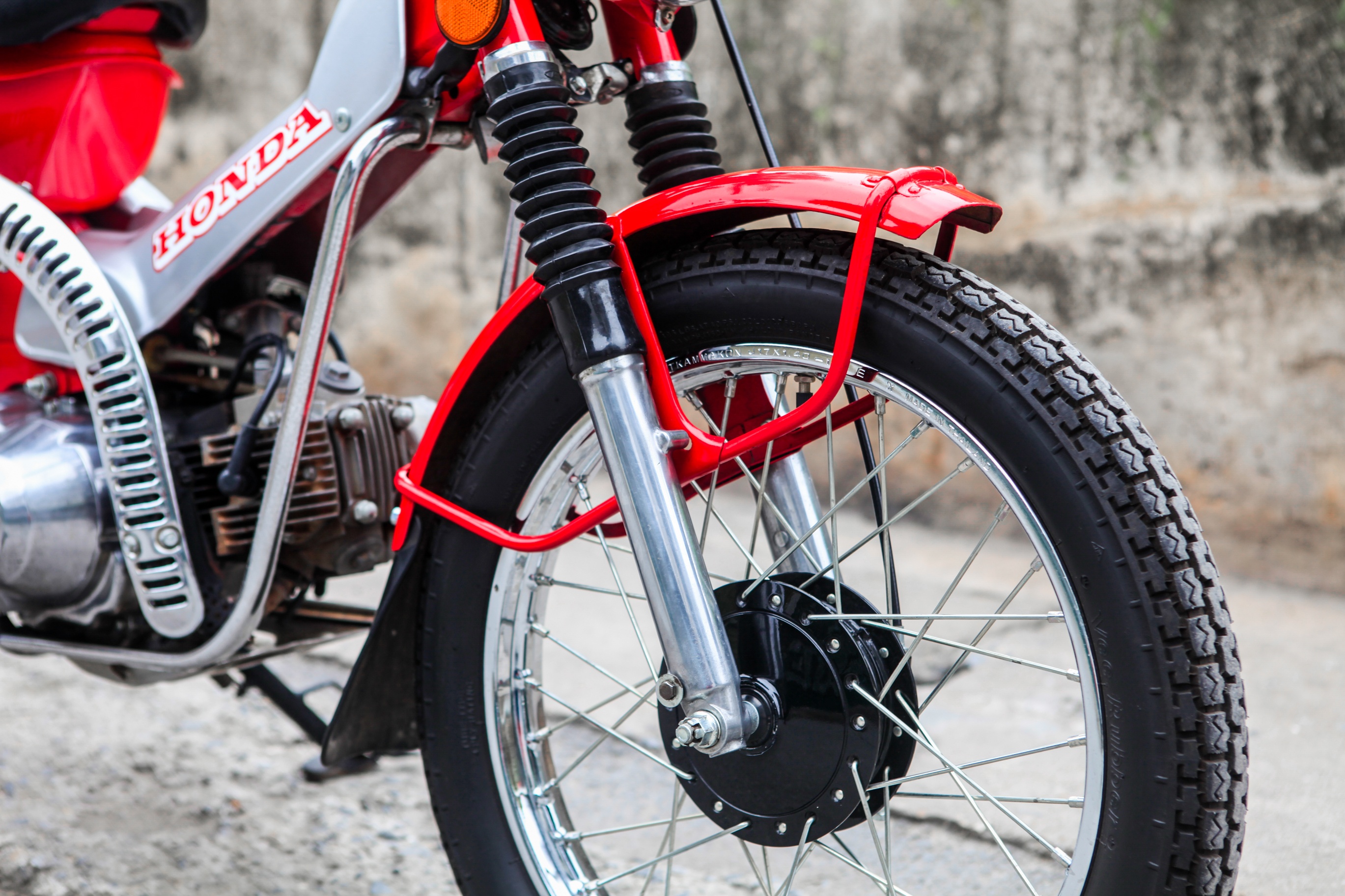 Cận cảnh hàng hiếm Honda CT110 tại Việt Nam ảnh 14 Can canh hang hiem Honda CT110 tai Viet Nam anh 14