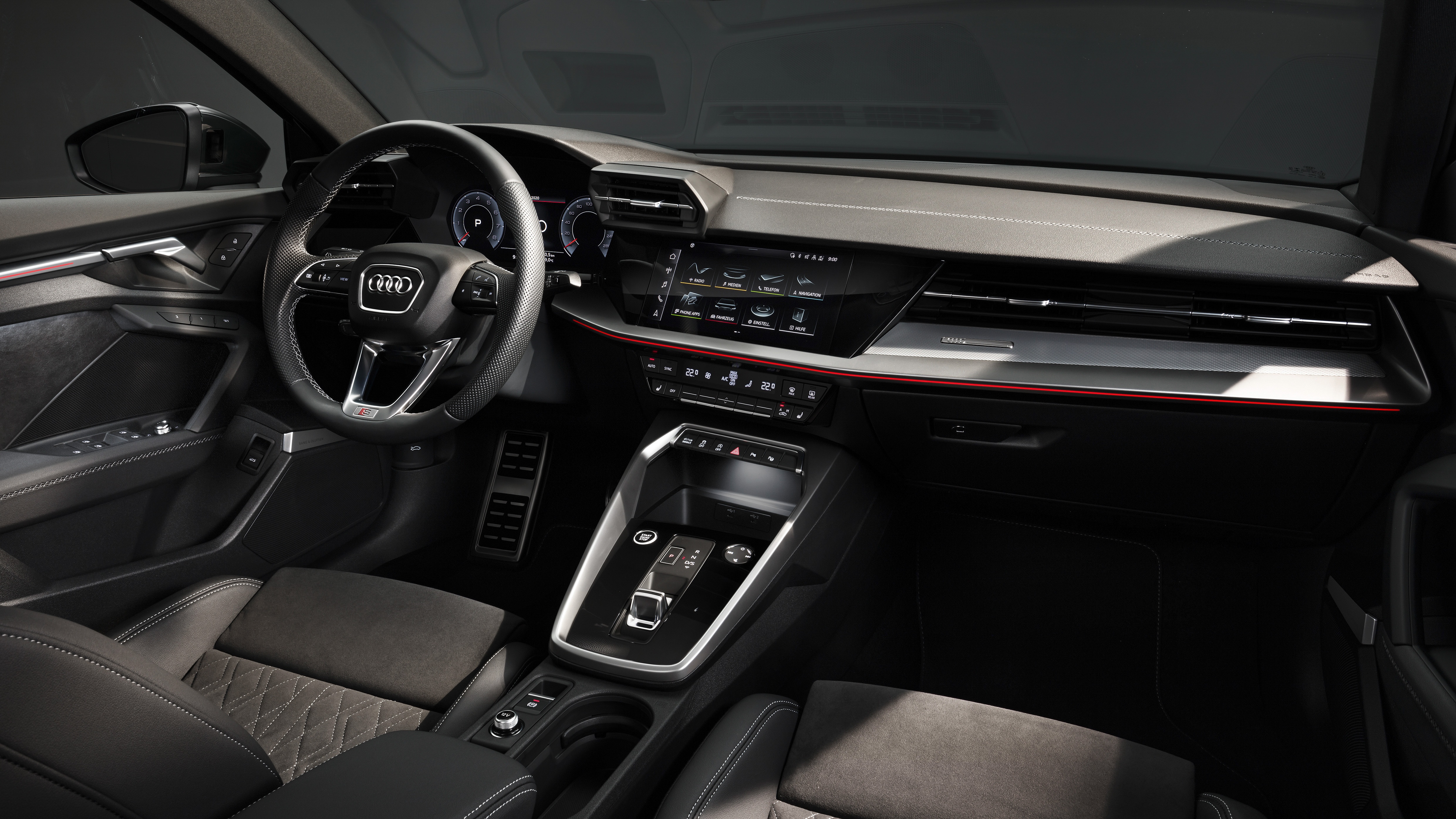 Ra mắt Audi A3 Sedan thế hệ mới  ảnh 5 Ra mat Audi A3 Sedan the he moi anh 5