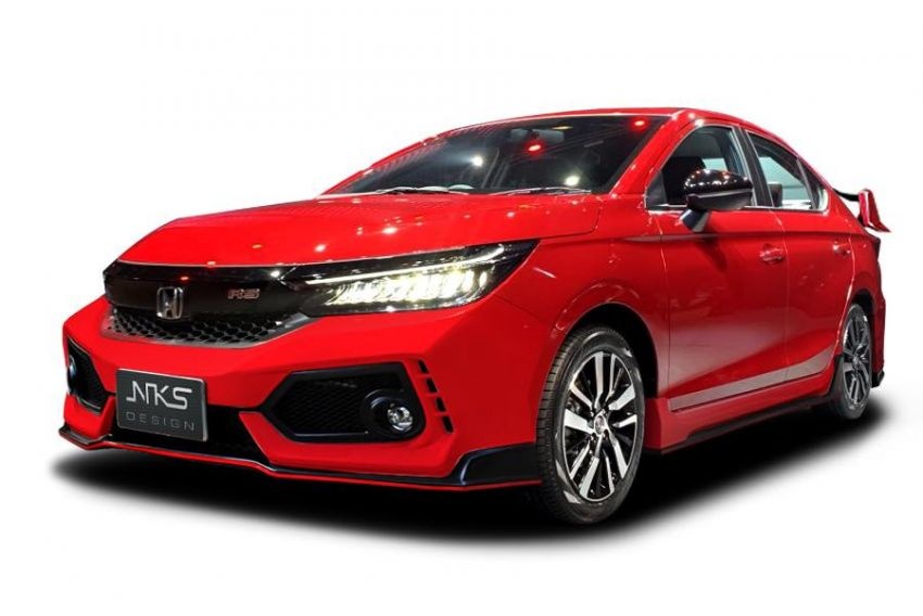 Honda City voi ban do bien thanh Civic Type R va NSX anh 4