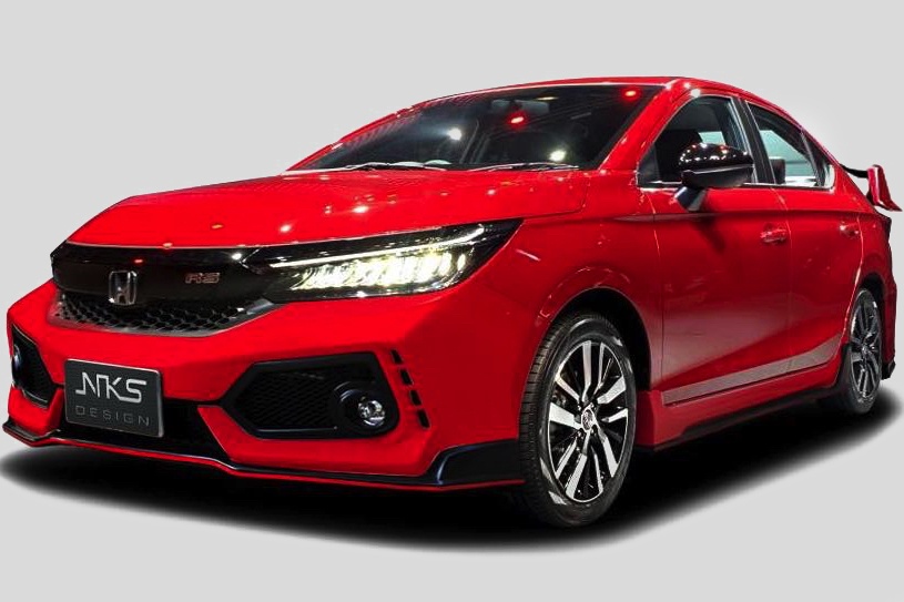 Honda City voi ban do bien thanh Civic Type R va NSX hinh anh