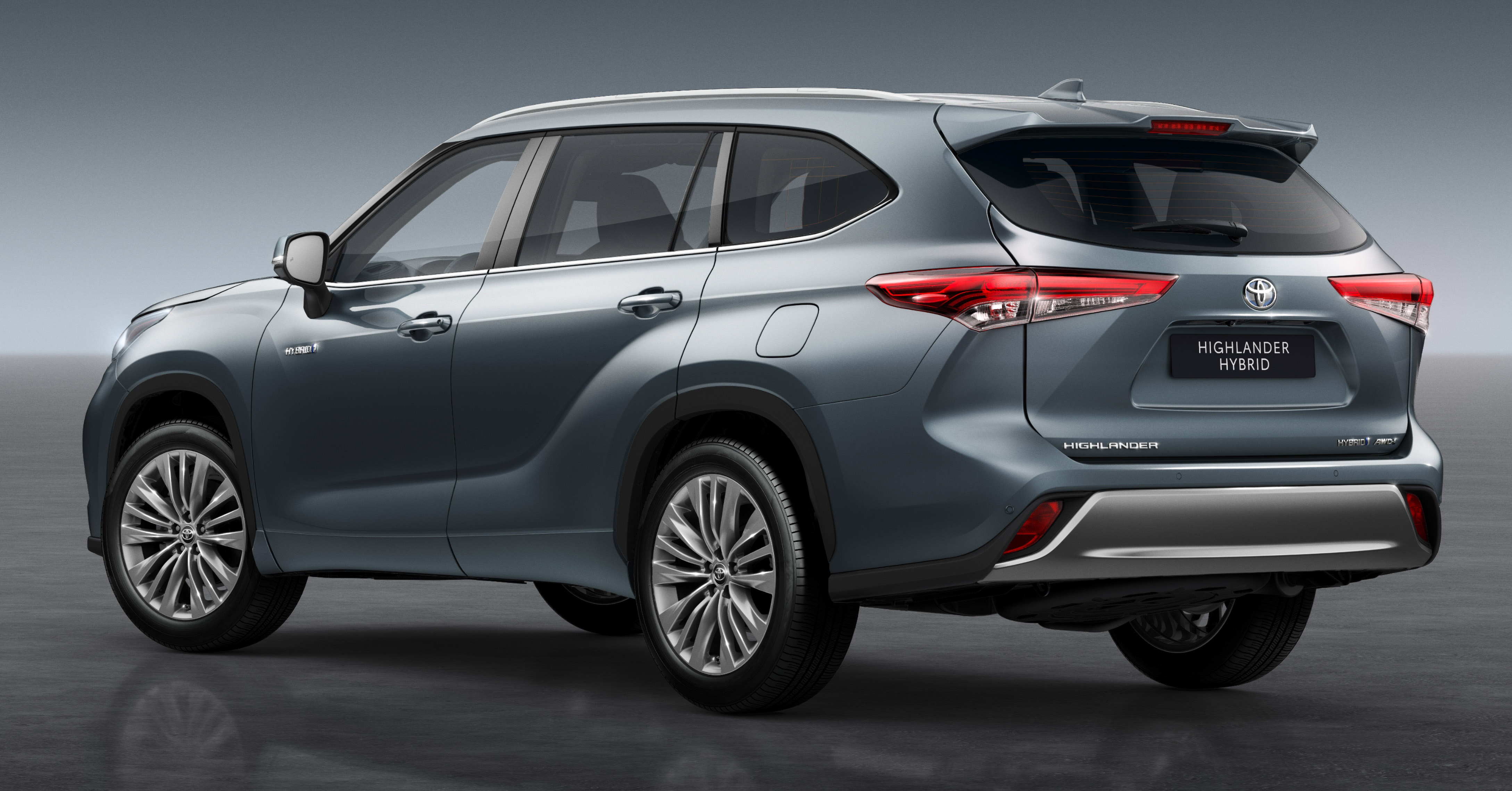 Toyota Highlander 2021 phien ban chau Au lo dien anh 6