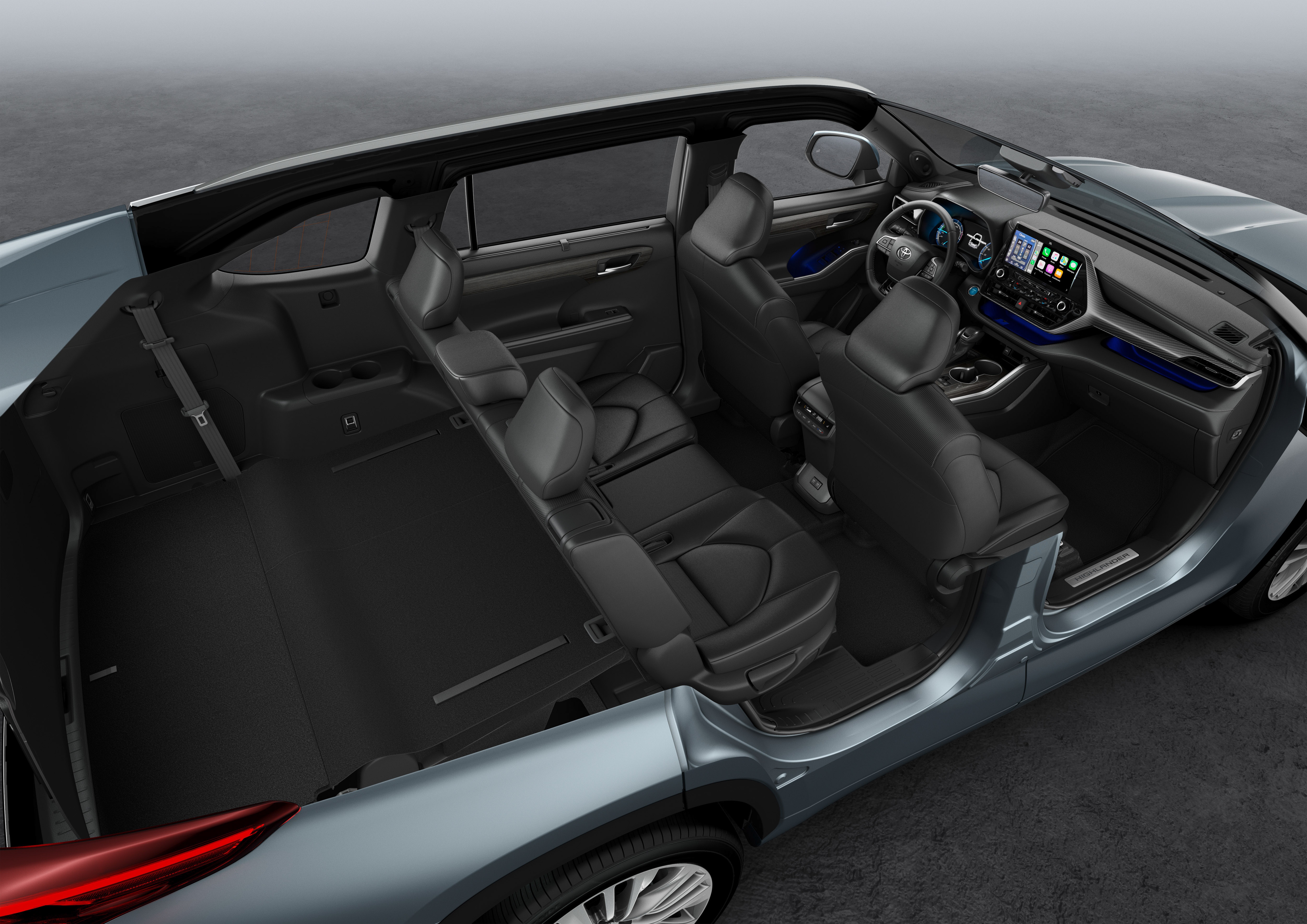 Toyota Highlander 2021 phien ban chau Au lo dien anh 4