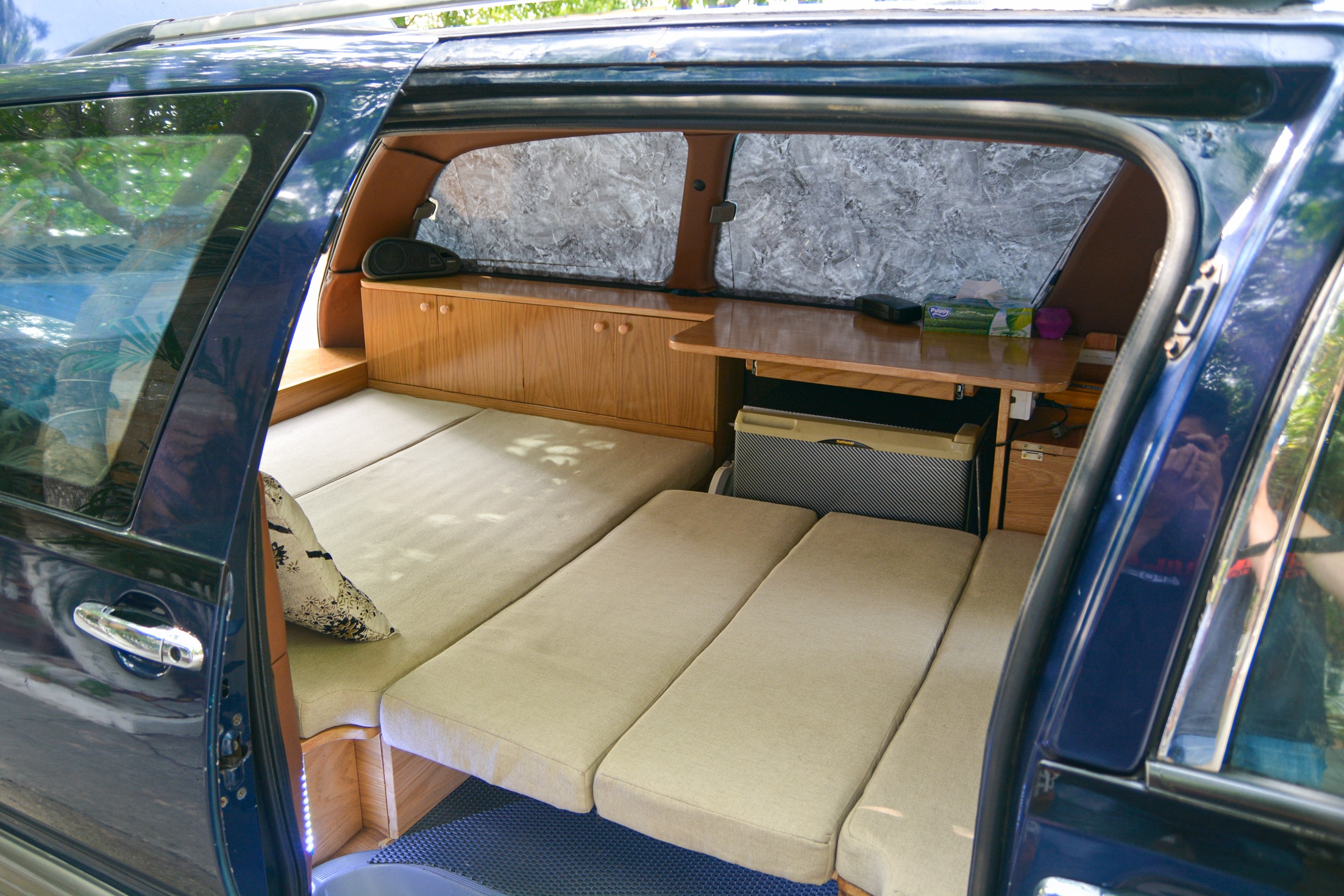 Toyota Previa phiên bản nhà di động của dân chơi Việt ảnh 3 Toyota Previa phien ban nha di dong cua dan choi Viet anh 3