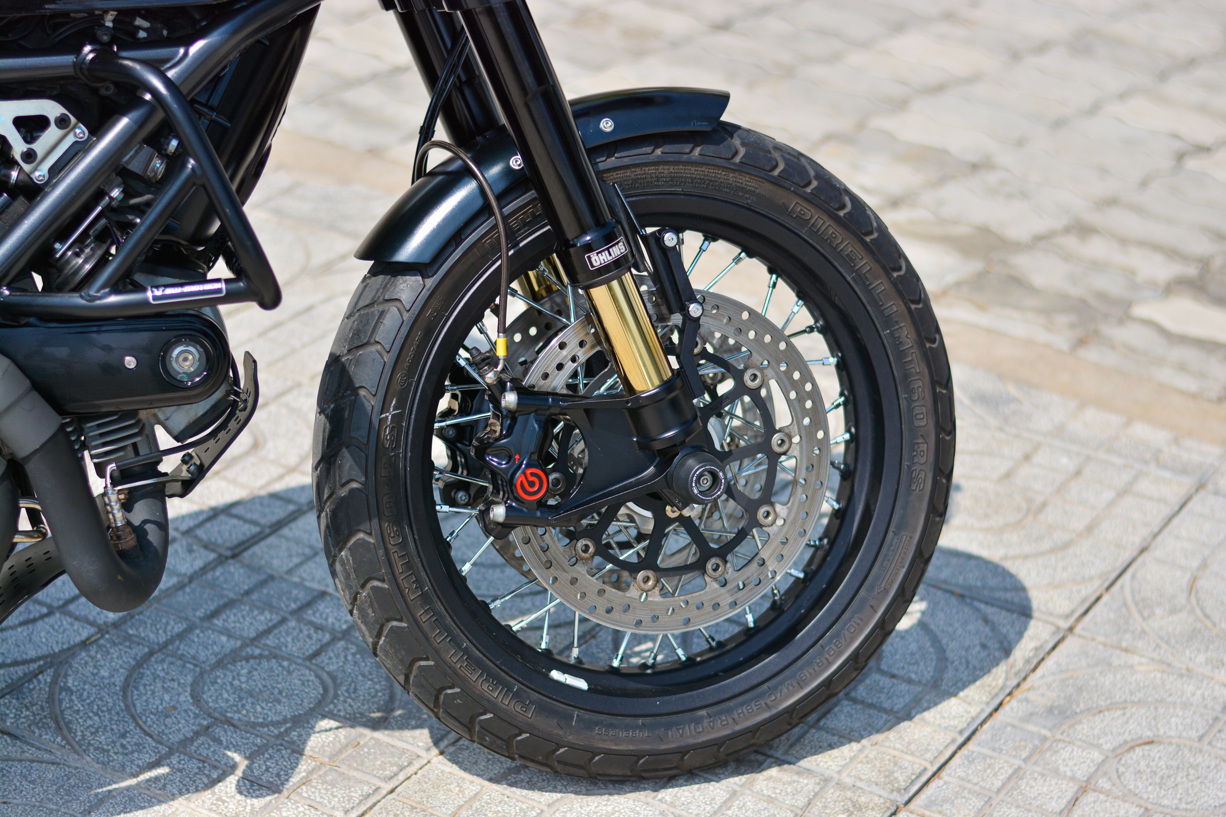 Ducati Scrambler lot xac voi goi do 200 trieu cua dan choi Ha Noi anh 6