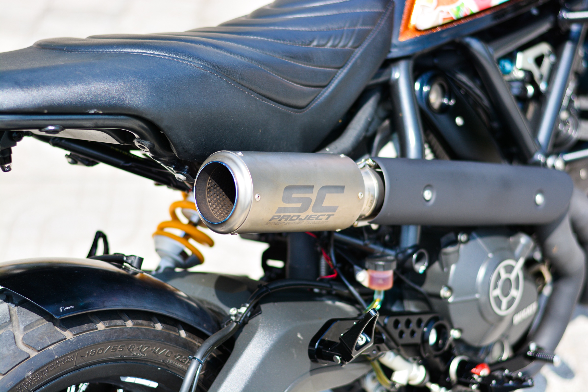 Ducati Scrambler lot xac voi goi do 200 trieu cua dan choi Ha Noi anh 15