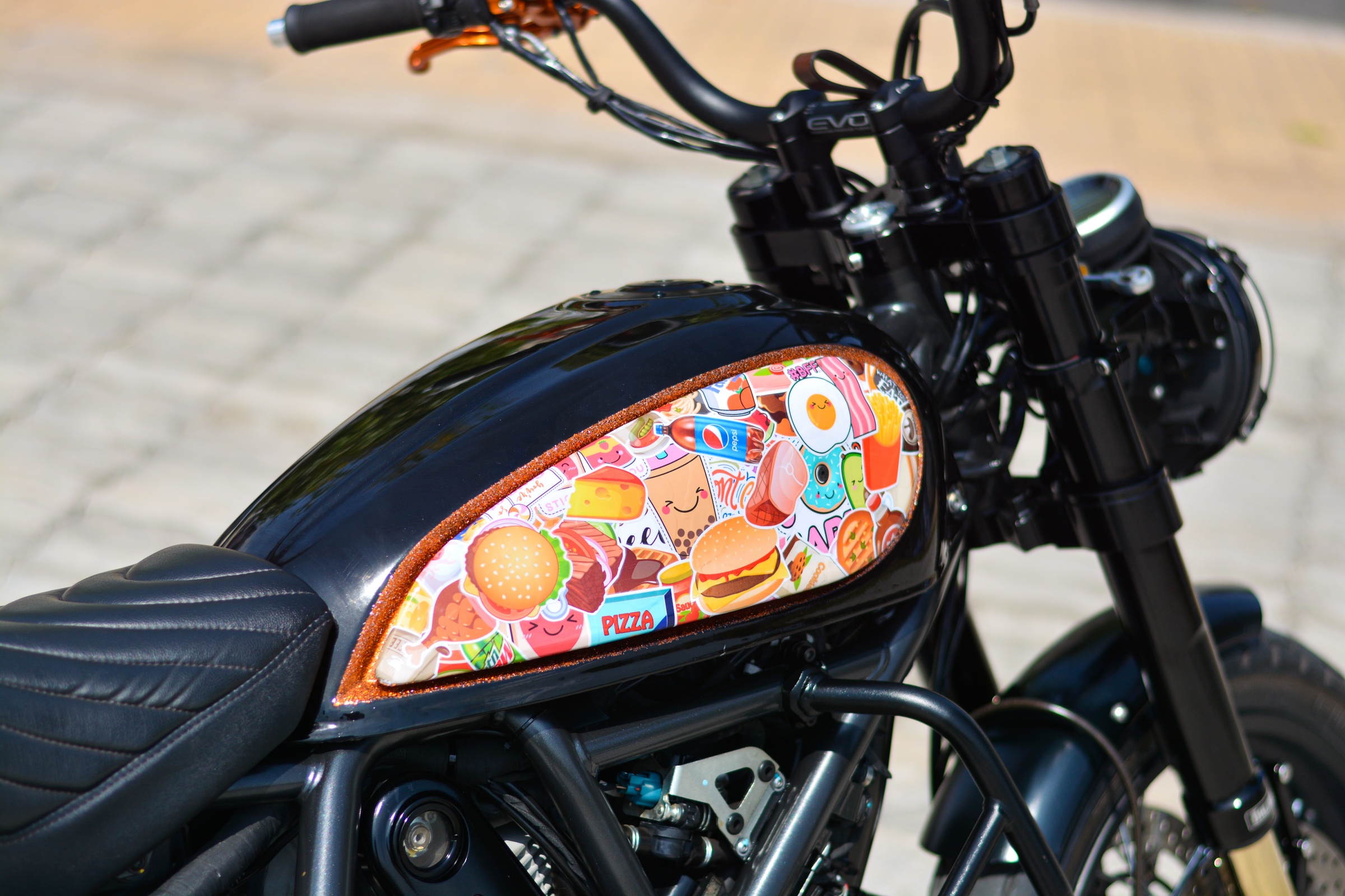 Ducati Scrambler lot xac voi goi do 200 trieu cua dan choi Ha Noi anh 9