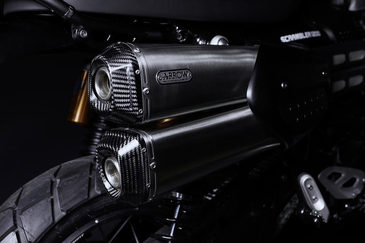 Ra mắt Triumph Scrambler 1200 Bond,  giới hạn 250 chiếc ảnh 6 Ra mat Triumph Scrambler 1200 Bond,  gioi han 250 chiec anh 6