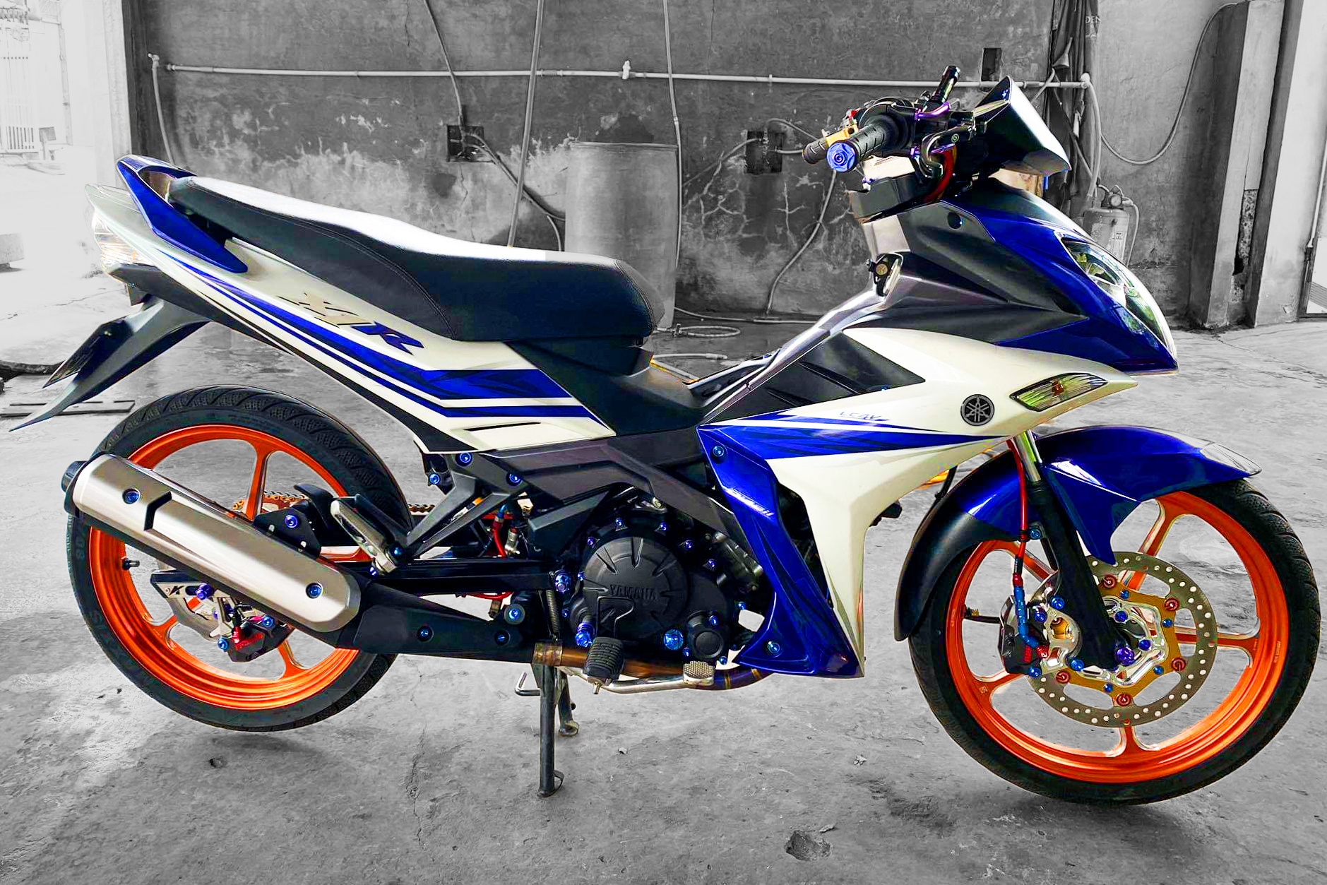 Yamaha Exciter do thanh Yamaha X1R voi goi do 145 trieu dong hinh anh