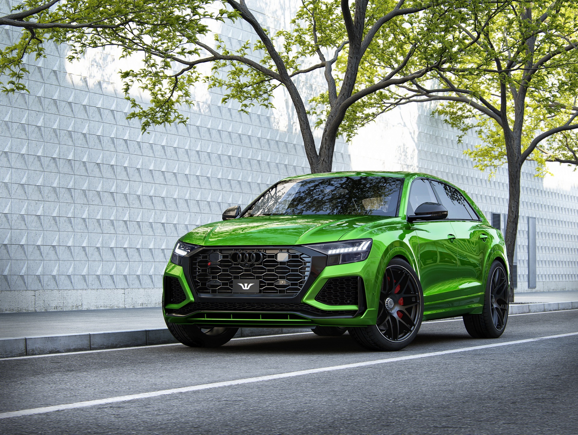 Audi RS Q8 voi goi do manh ngang ngua Bugatti Veyron cua nguoi Duc anh 1