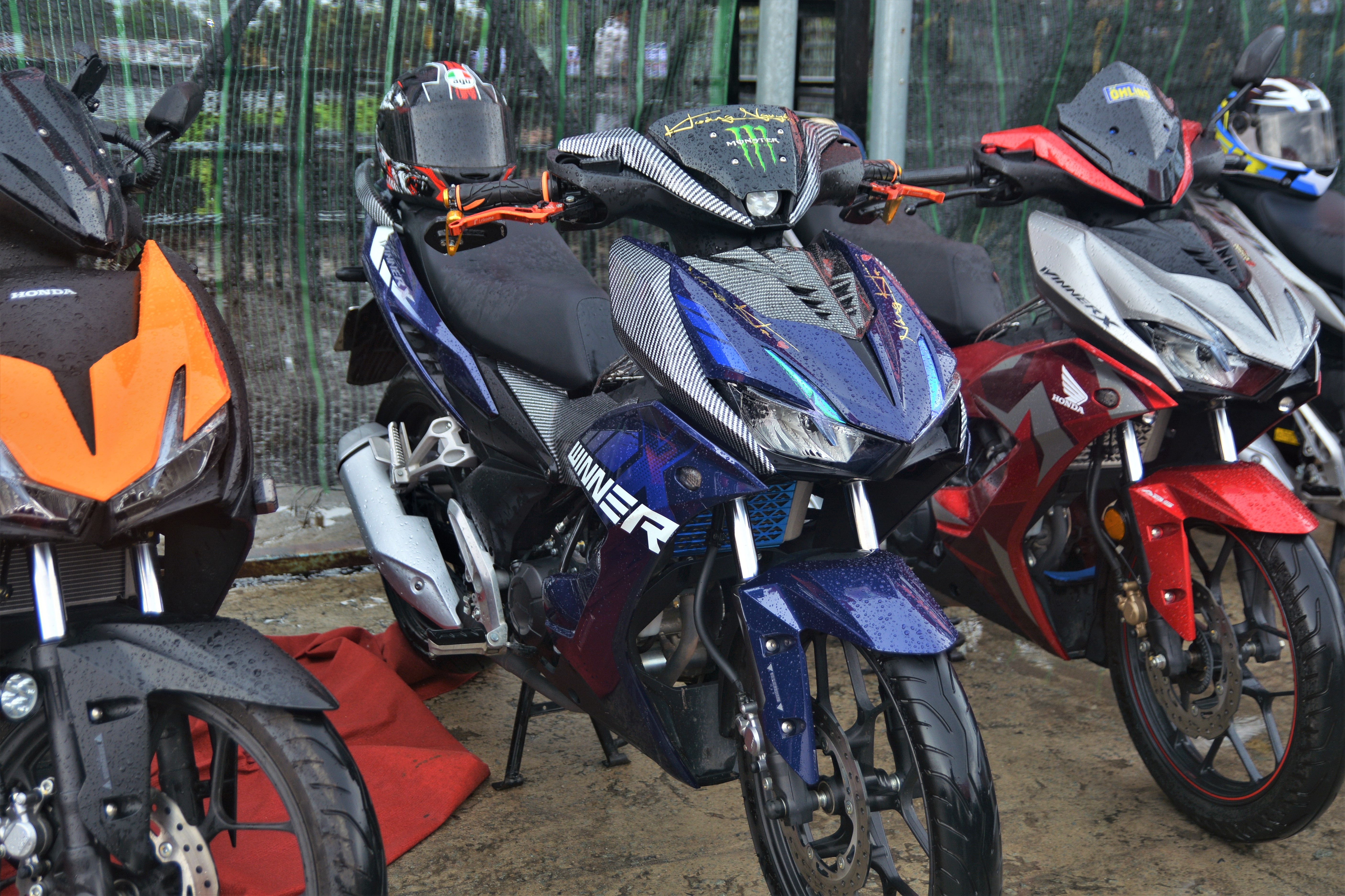 Hang chuc xe Winner tu hop tai Binh Duong - khong guong,  do ong xa anh 9