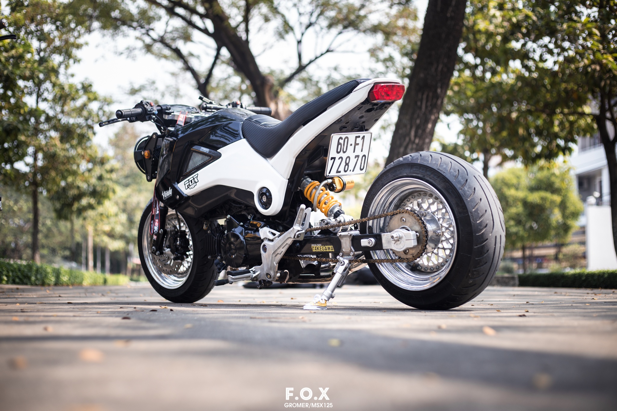 Can canh Honda MSX thang giai do xe toan quoc tri gia 150 trieu anh 9