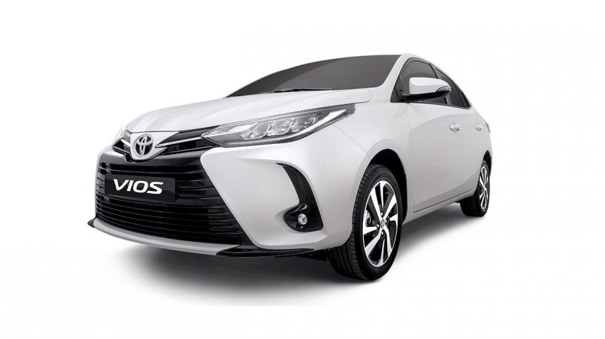 Ra mat Toyota Vios 2021 - thay doi dien mao,  them cong nghe an toan anh 1