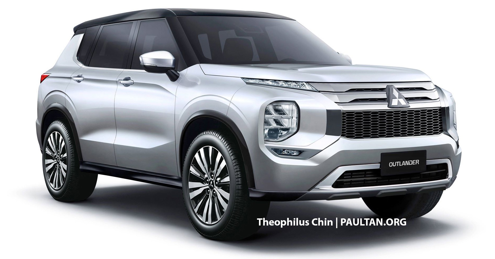 Lo thiet ke Mitsubishi Outlander 2021 - the thao hon,  dong co manh hon anh 2