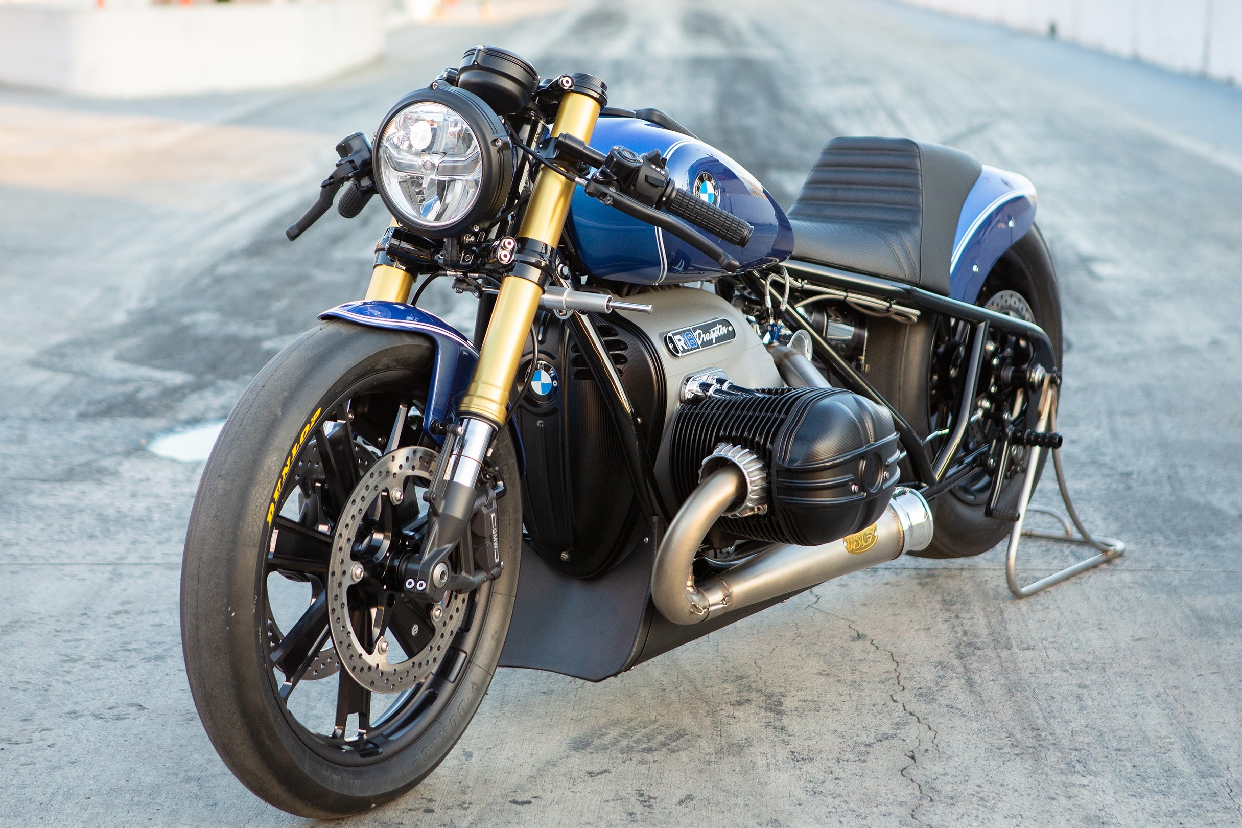 BMW Motorrad R 18 khac la voi ban do phong cach dragster hinh anh